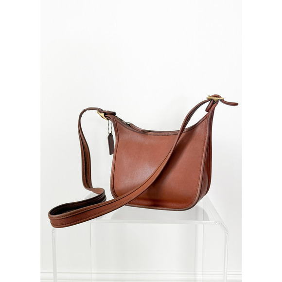 Vintage Coach Janice Legacy British Tan Brown Leather Purse # 9950 - Picture 9 of 16